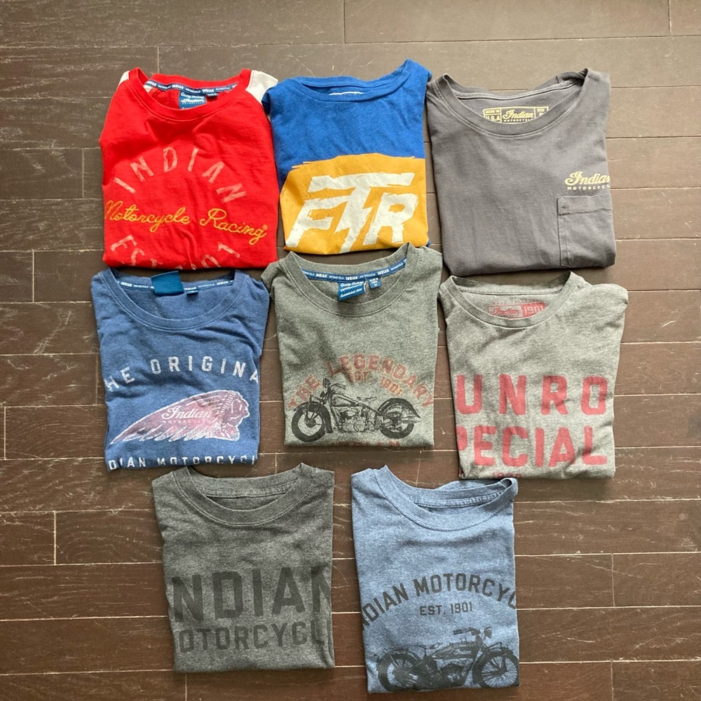 Indian Motorcycle T-Shirt Bundle